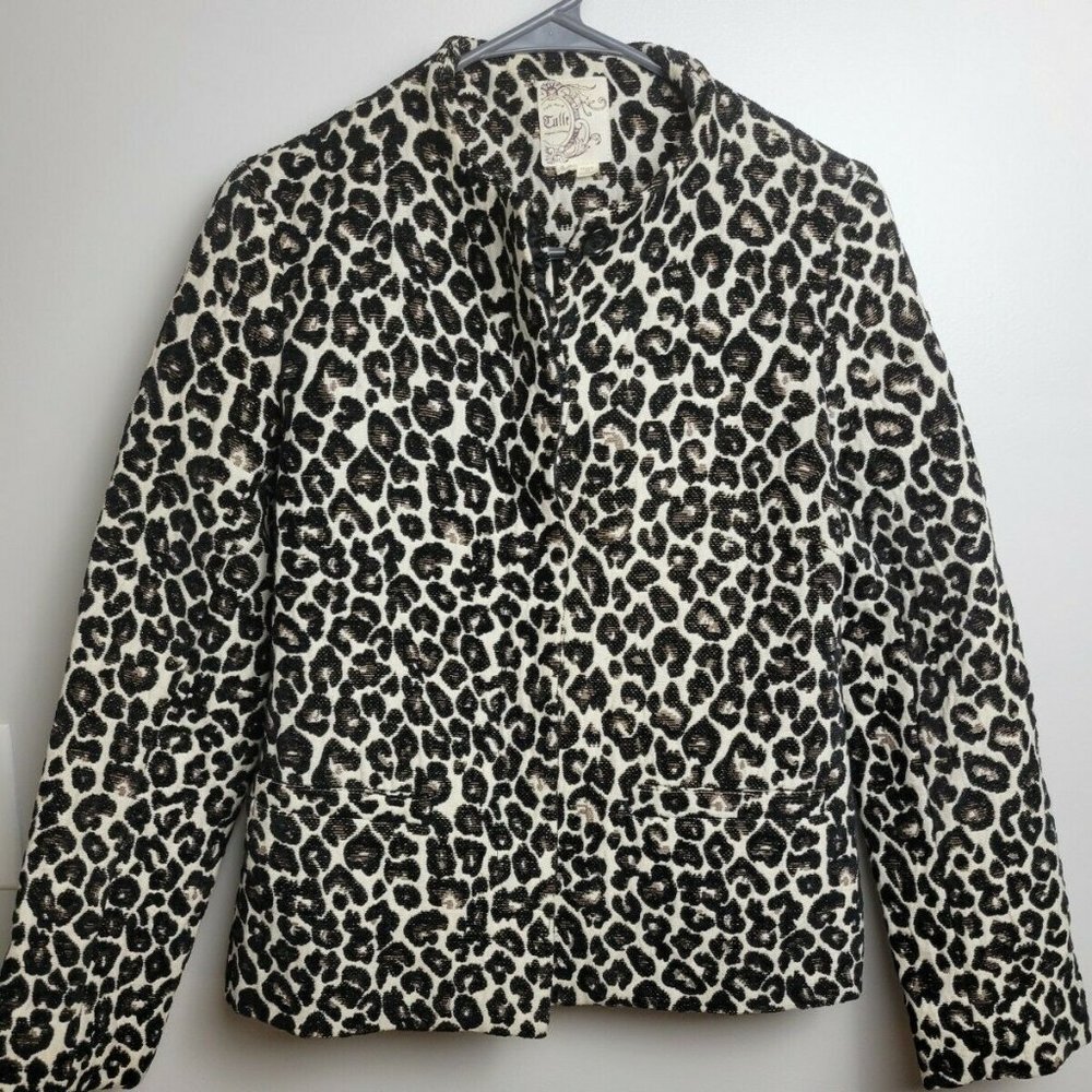 Tulle Leopard Blazer / Jacket Medium